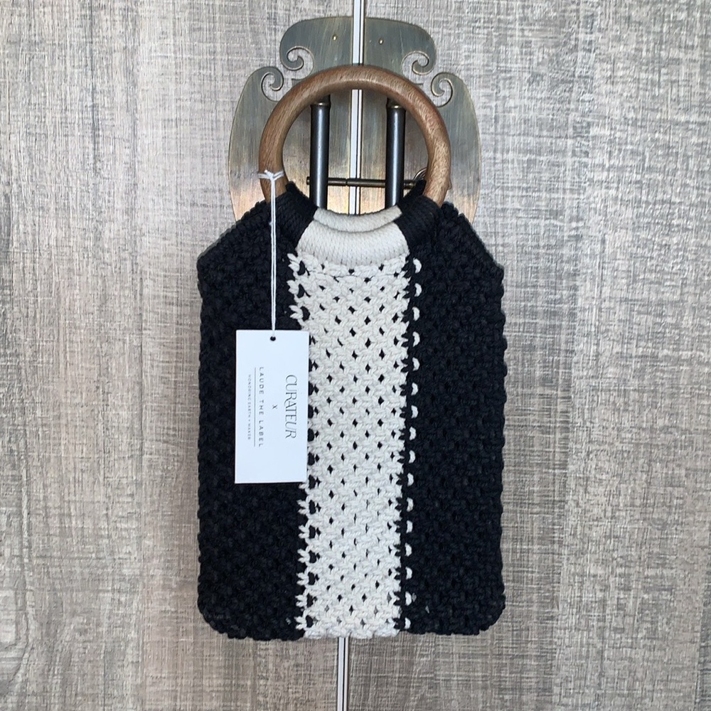 LAUDE THE LABEL Gabby Mini Macrame‎ Bag
